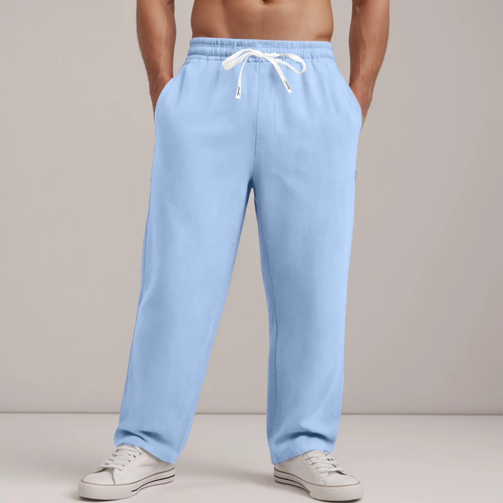 Jogging Pants Mens Fitness Joggers Running Pants Mens Allseason Loose Breathable Cotton And High Quality Casual Pants For Men