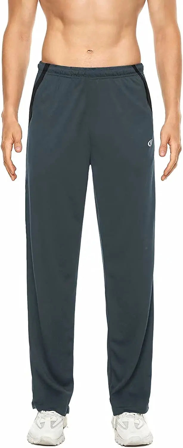 Men Sweatpants Running Sport Pants Drawstring Lightweight Solid Joggers Sport Streetwear Casual Breathable Trousers Tracksuit