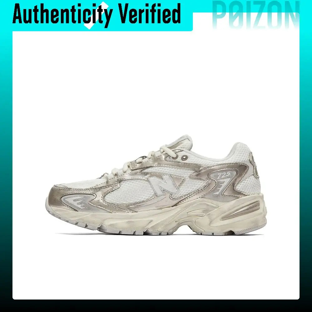 New Balance NB 725 V1 Breathable Low top Chunky Sneakers Unisex Vintage Champagne ML725GB1