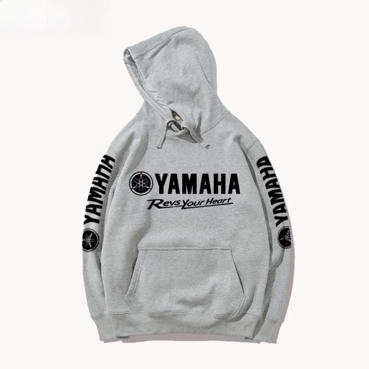 2025 Yamaha Yamaha Locomotive Long-sleeved Sweater, Men's Hooded Pullover Sweater Bottoming Shirt, Cycling Clothes Jacket - ATFH