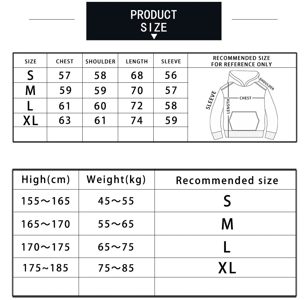 Y2k Clothing Men Oversized Hoodies with Skull Bone Embroidery Streetwear Cotton Hip-hop Street Style Casual Retro Winter Hoodies - ATFH