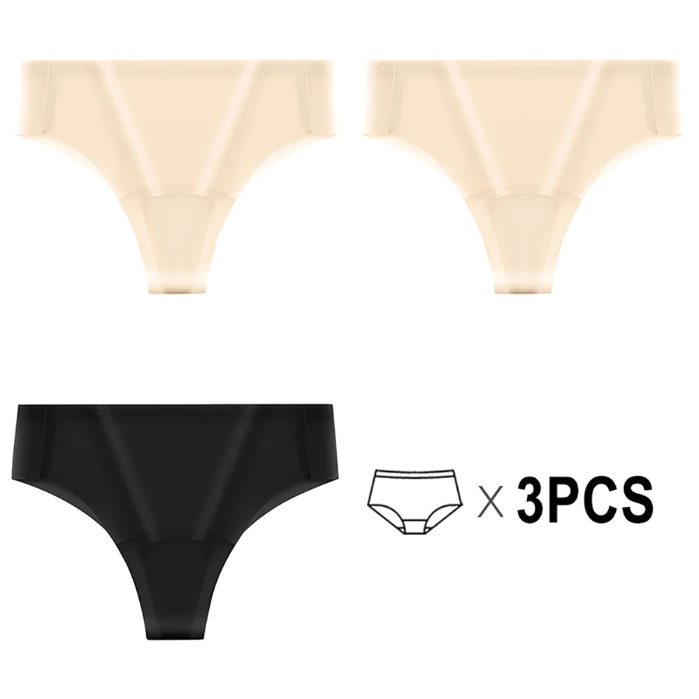 1/3Pcs Anti Cameltoe Proof Panties Avoid Camel Toe Concealer No Show Seamless Thongs Gym Workout Underwear for Leggings