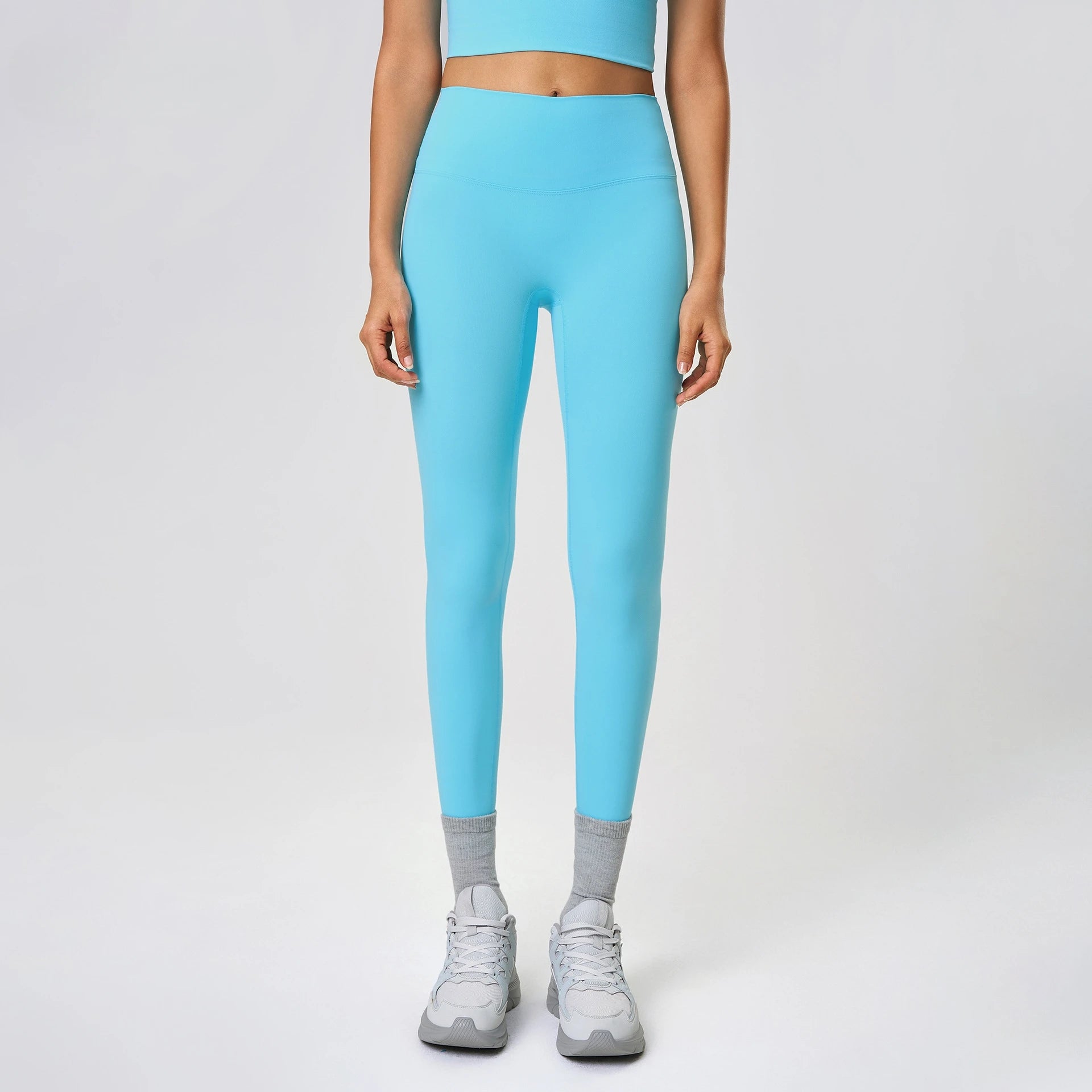 2025 New High Waist Naked Feeling Yoga Pants Women Push Up Sports Leggings Fitness Running Seamless Leggings Gym Girl Leggings - ATFH