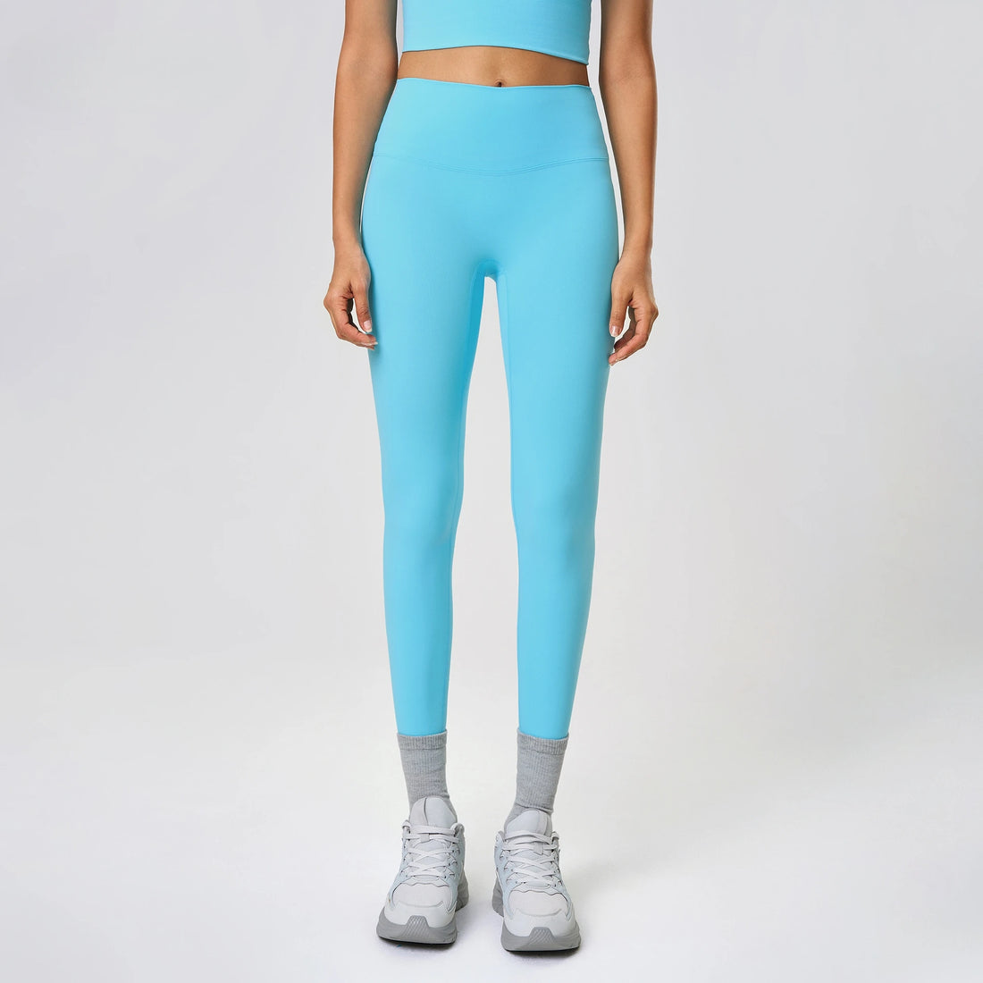 2025 New High Waist Naked Feeling Yoga Pants Women Push Up Sports Leggings Fitness Running Seamless Leggings Gym Girl Leggings - ATFH