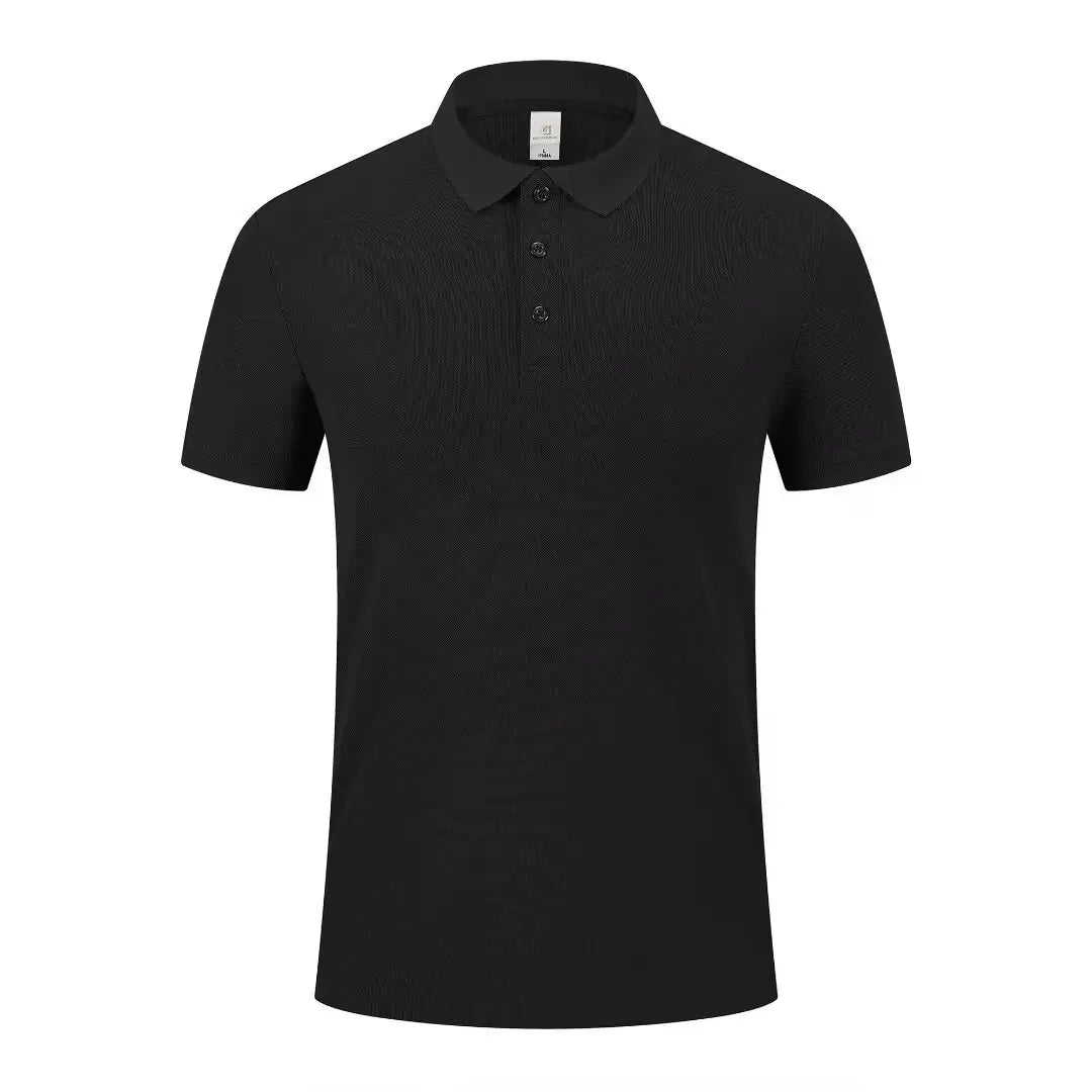 Summer Polo Shirts Men S-4xl Quick Dry Short Sleeve T-Shirt Elasticity Breathable Cool Ice Silk Polo Shirt Male Purple 18 Colors