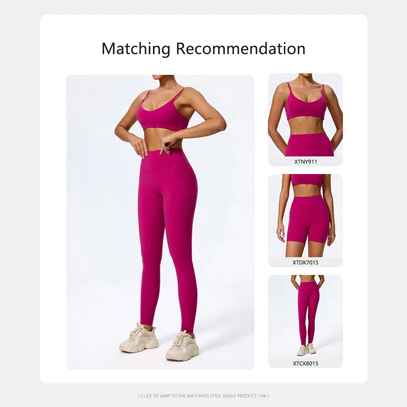 Ctenkevet Summer Women 2Pcs Sleeveless Sports Set Female Gym Two-piece Yoga Set High Waist Breathable legging Sportswear Women - ATFH