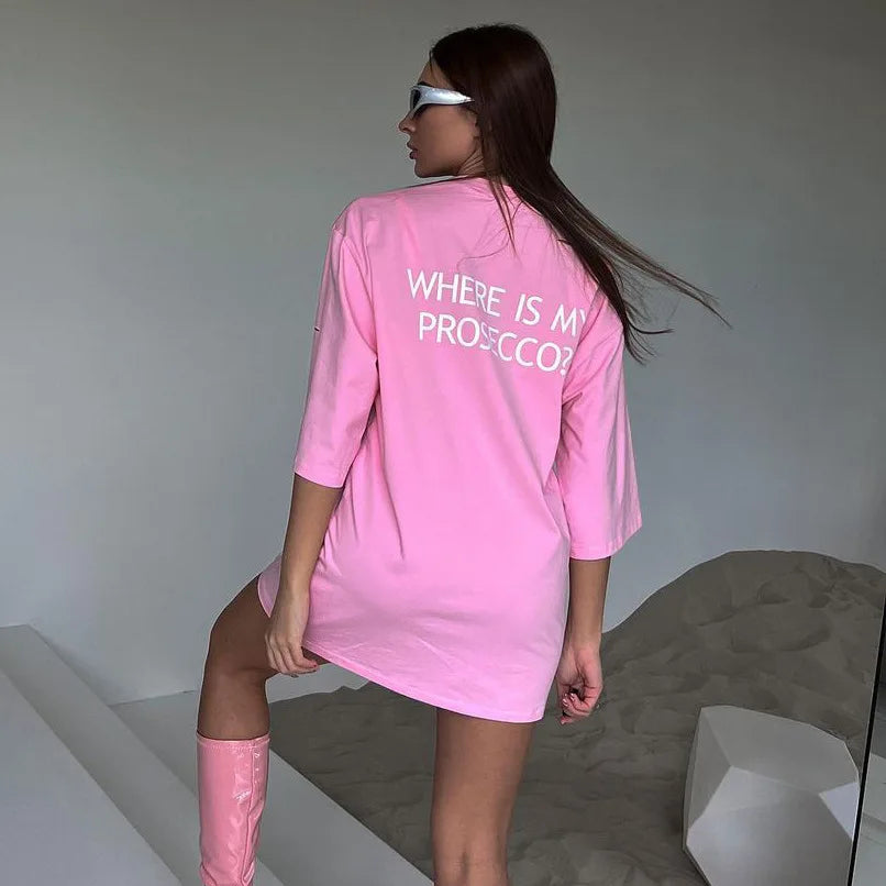 Zekye Female Clothing Print Short-sleeved Women's T-shirt Women's Tops Traffic 2025 - ATFH