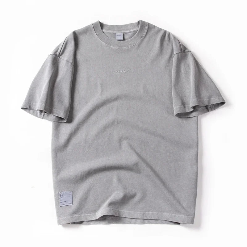 New Summer Men's t-shirt Cotton Solid T shirt Men Causal O-neck Basic tshirt Male High Quality Classical tops ATFH
