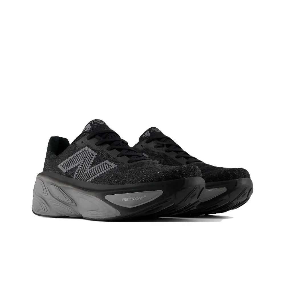 New Balance More v5: Cushioned, Supportive, Comfortable, and Versatile Men's Black Low-Top Running Shoes MMORLK5