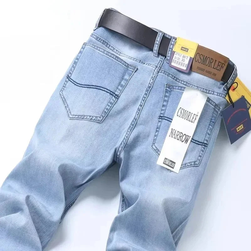 2026 Brand Jeans Summer Style Utr Thin Light  Men's Jeans Fashion Male Casual Denim Men's Jeans Slim Wholesale Jeans ATFH