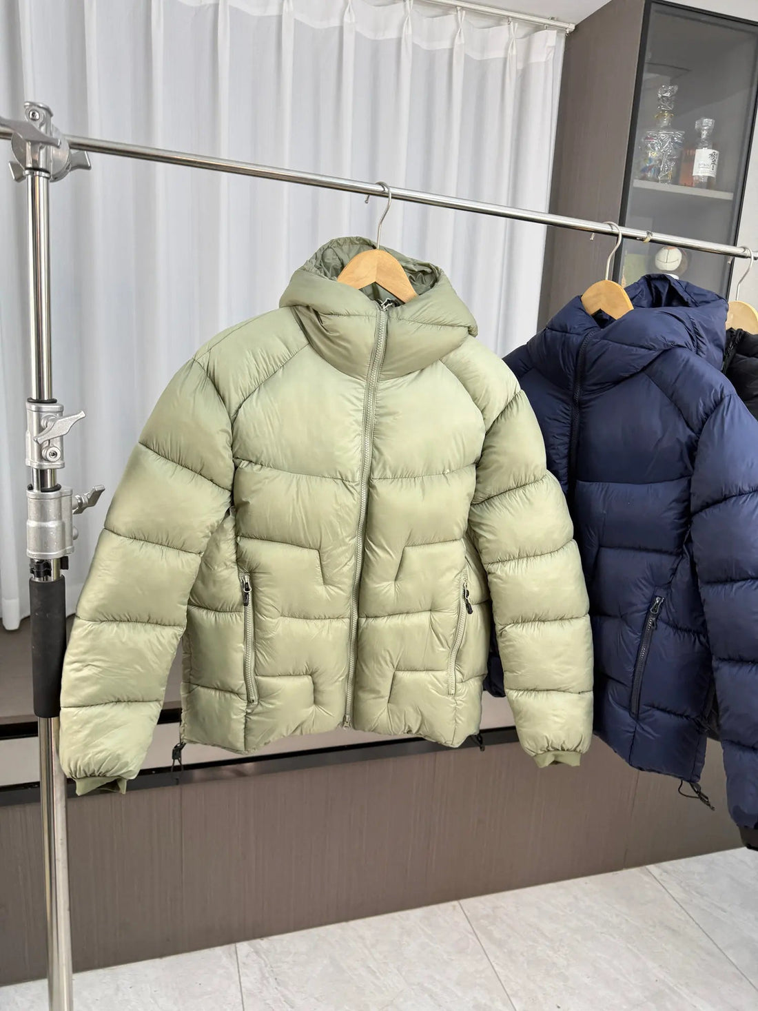 Lightweight padded jackets Outdoor Mountaineering Thickened Cotton-padded Clothes men's down coats and parkas tops ATFH