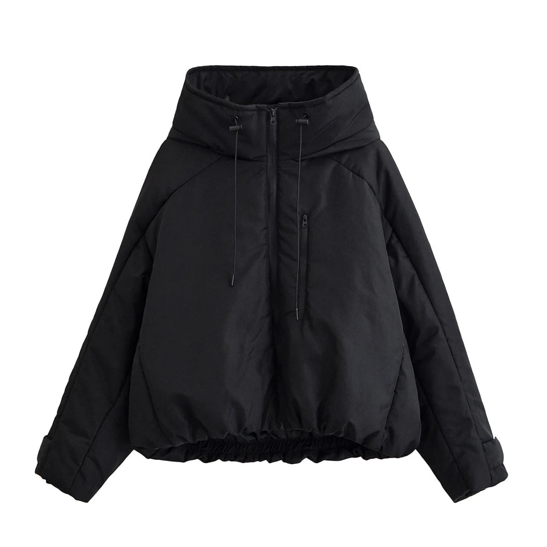 European and American style 2025 autumn and winter new women's clothing commuting versatile urban style hooded cotton jacket ATFH