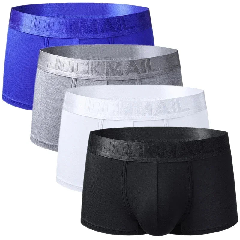 4PCS/Lot Underwear Men Boxer Men's Underpants Shorts Man Panties Boxershorts Boxer Hombre Ropa Interior Hombre Modal Breathable