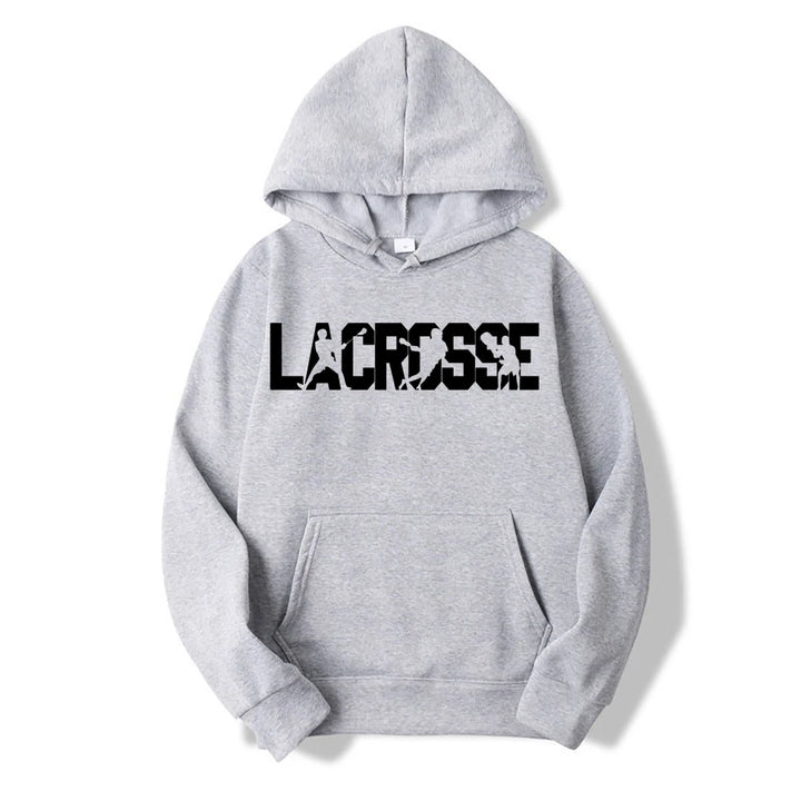 Lacrosse Hoodie Lacrosse Fan Gift Love Sport Print Sweatshirt Hoodie - ATFH