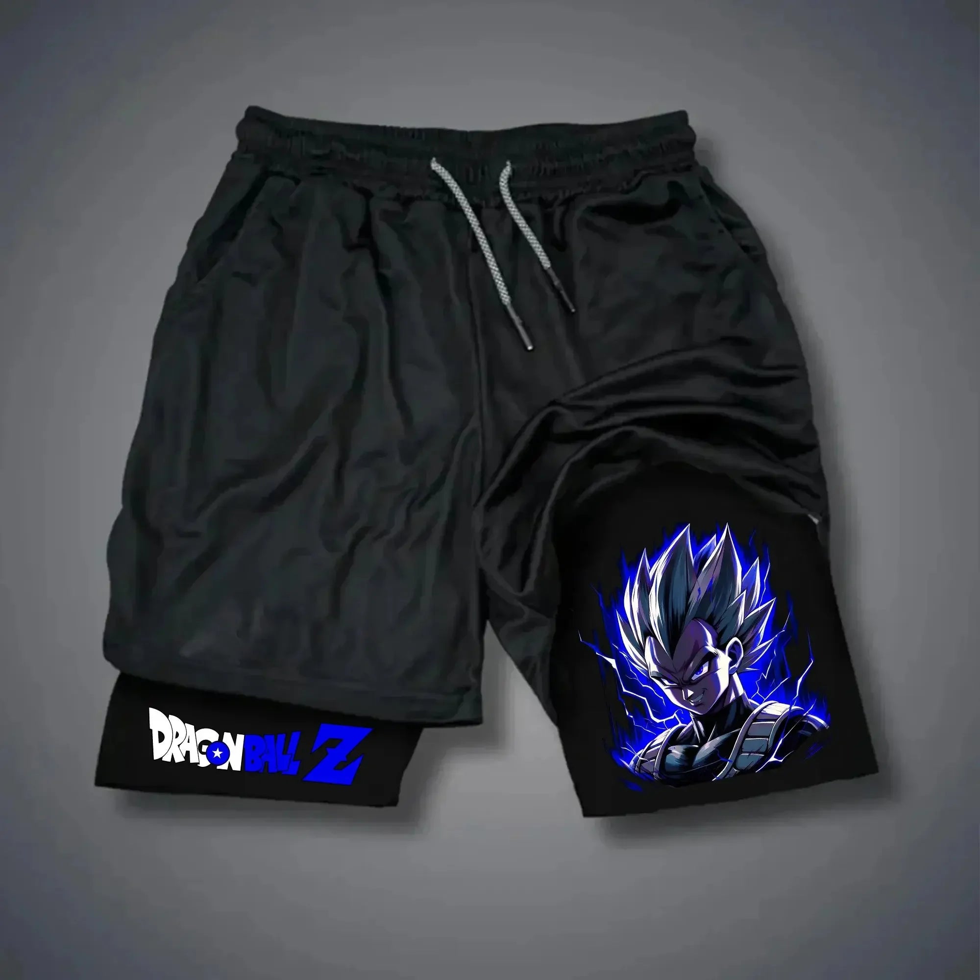 2025 Authentic DBZ Athletic Shorts - Official Shonen Jump Collection, Sweat-Wicking & Lightweight for Cosplay & Gym