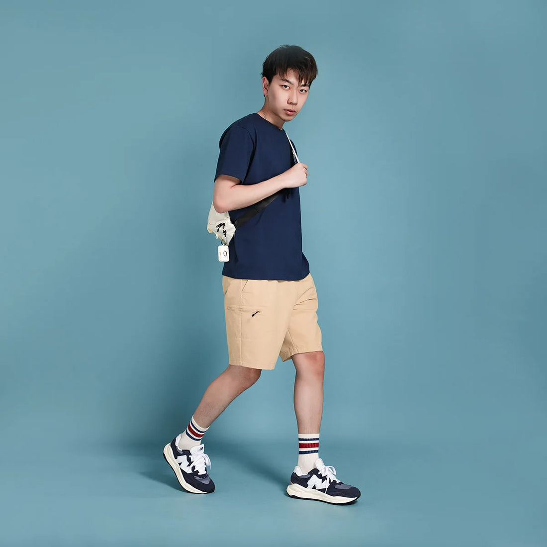 New Balance NB 57/40 Sports Breathable Low top Casual Shoes Unisex Navy Blue M5740CD