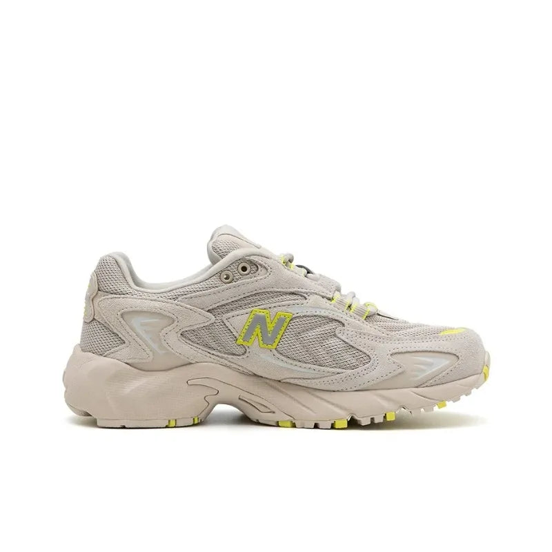 New Balance NB 725 Retro Soft-Soled, Non-Slip, Durable, Lightweight Low-Top Casual Running Shoes in Cream Gray  ML725NK1