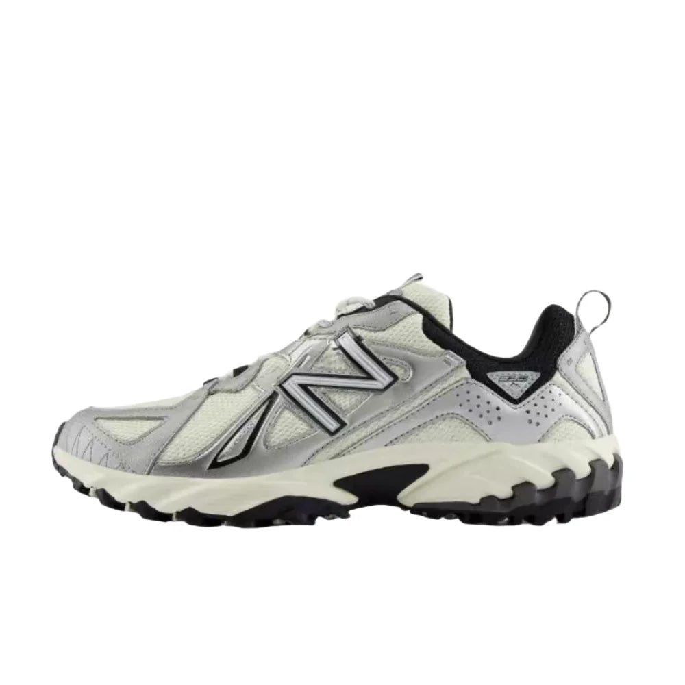 New Balance 610T Urbancore Unisex Low-Top Running Shoes – Silver-White, Comfortable, Minimalist & Durable ML610TAE