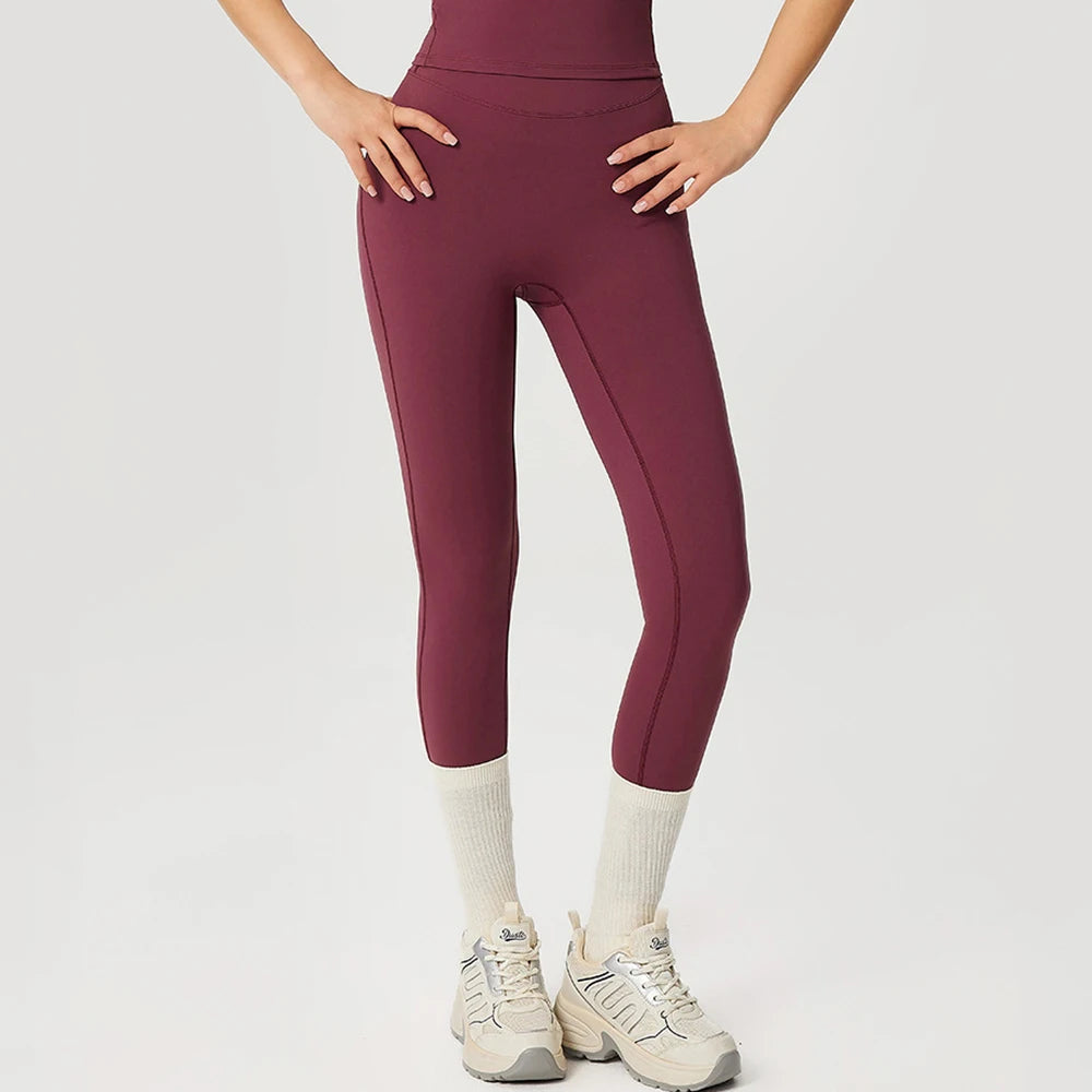 Yoga Pants Fitness Leggings Women's Breathable Sports Leggings High Waist Workout Tights Female Cycling Leggings Gym Clothing - ATFH