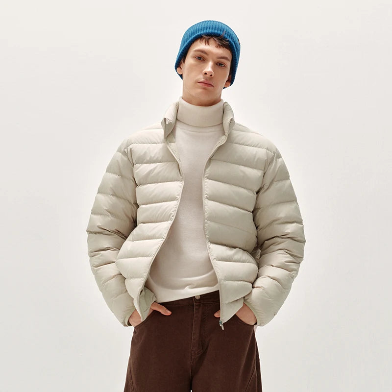 Semir Unisex Down Jacket Channel Quilting Waterproof Windproof Stain Resistant 90 Percent Down Fill Warm Insulation 2026 Winter