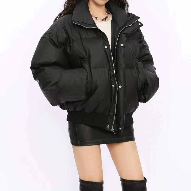 2025 New Cotton Jacket Retro Short Women's Winter Fairy Down Cotton ATFH