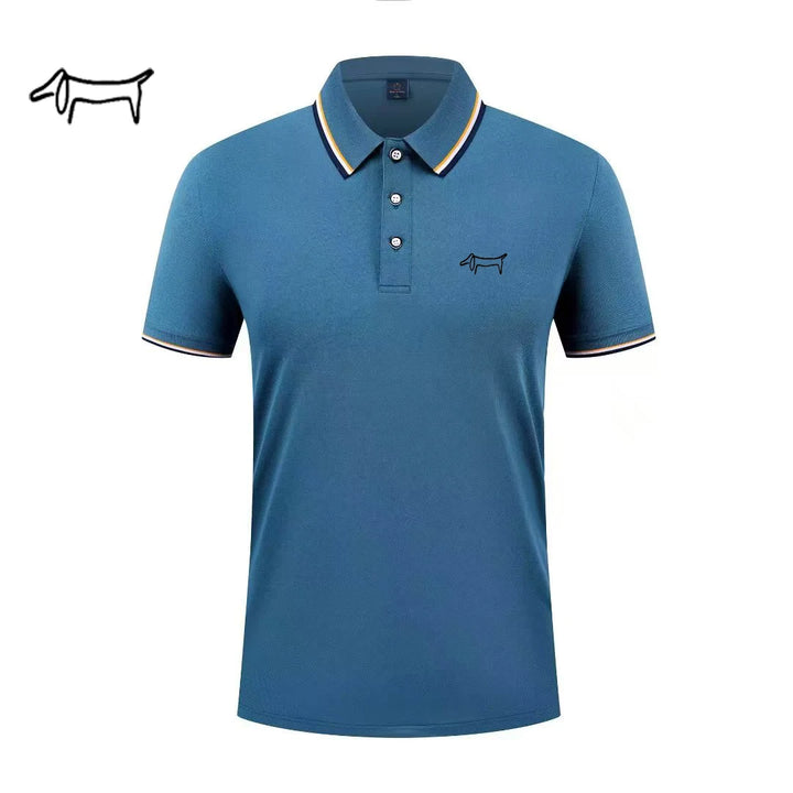 Summer New Polo Shirt Man,Light Luxury Brand Shirts,Fashion Short Sleeve Tops,Golf Wear Sports T Shirt,Men's Women Clothes