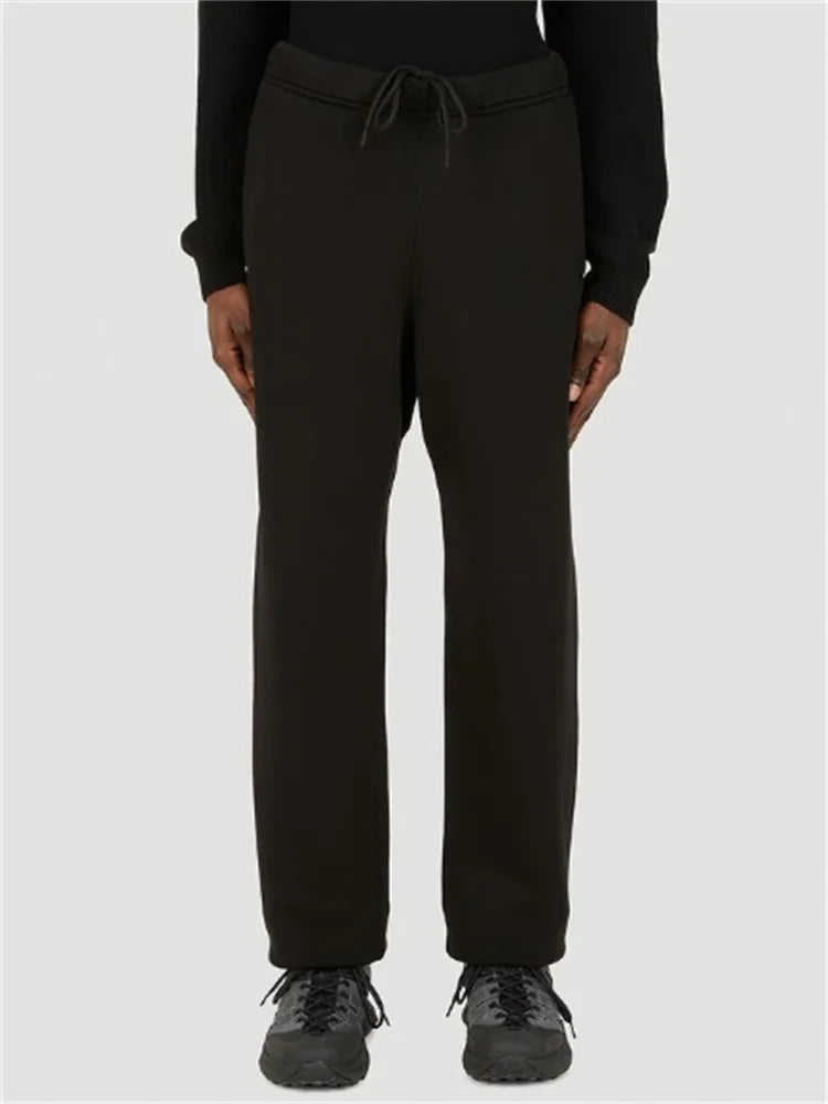 Men's Straight Sweatpants Spring And Autumn New Lace-Up Comfortable Breathable Fashion Trend Large Size Casual Pants