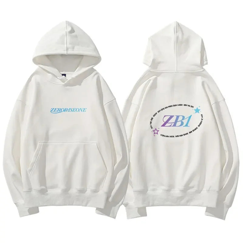 KPOP ZB1 ZEROBASEONE Ablum Oversized Women/Men Hoodie Sweatshirt ZHANG HAO SUNG HAN BIN RICKY MATTHEW HANYUJIN K-POP Clothes - ATFH
