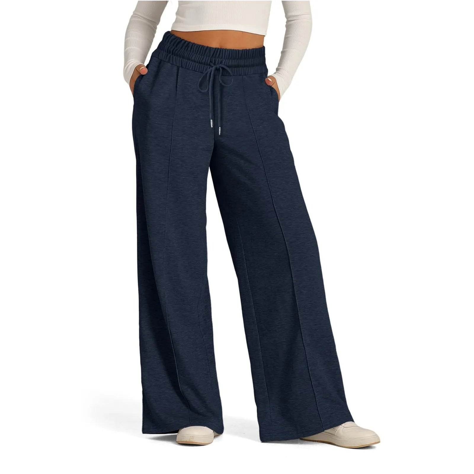 Women's Pants Female Streetwear Joggers Oversize High Waisted Korean Style Fashion Wide Leg Harajuku 2024 New Sweatpants Baggy