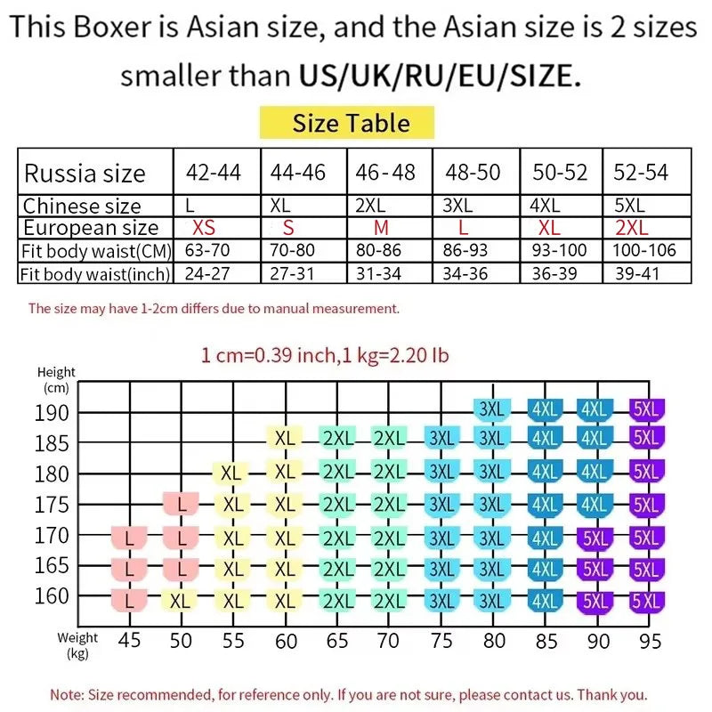 5pcs/Men's Underwear Summer Ice Silk Underwear Plus Size Panties Cool Breathable Sexy Boxer Panties Mesh Comfort Underwear L-5XL