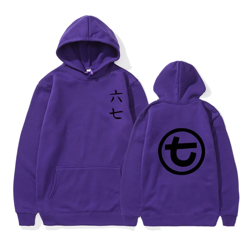 Japanese Anime Sweatshirt Scissor Seven Symbols Killer Seven Hoodie Streetwear Hooded Sweatshirts Casual Hoodies Men Clothing