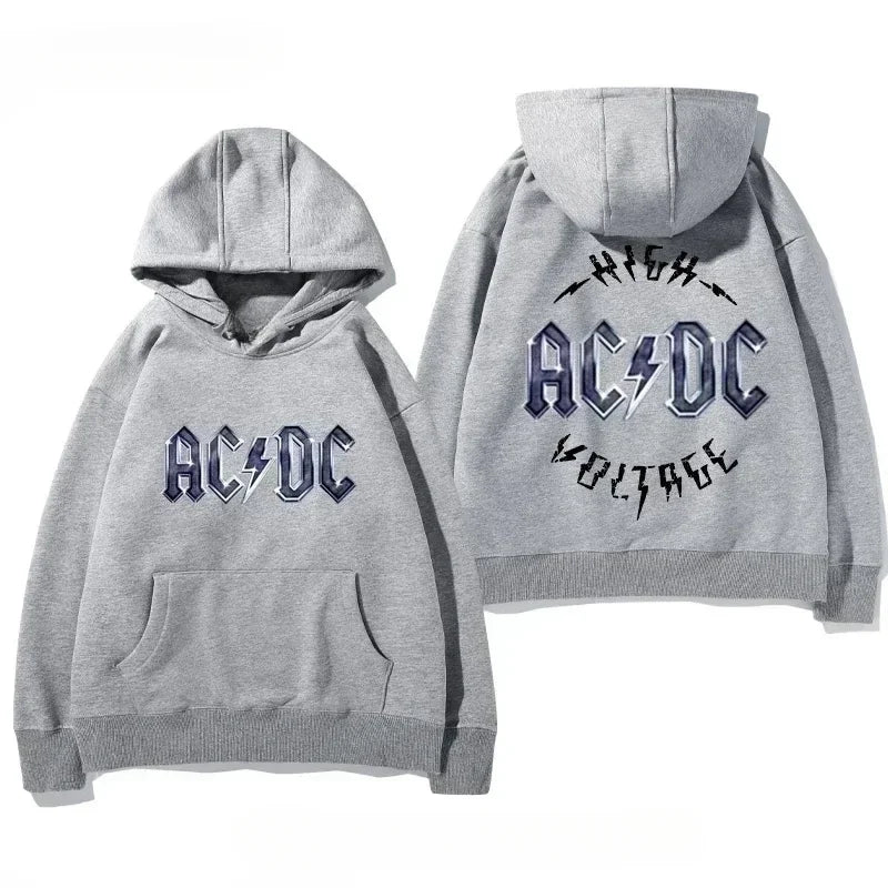 Men's hooded autumn and winter sweatshirts hooded sweatshirts casual retro long-sleeved adult sweatshirts - ATFH