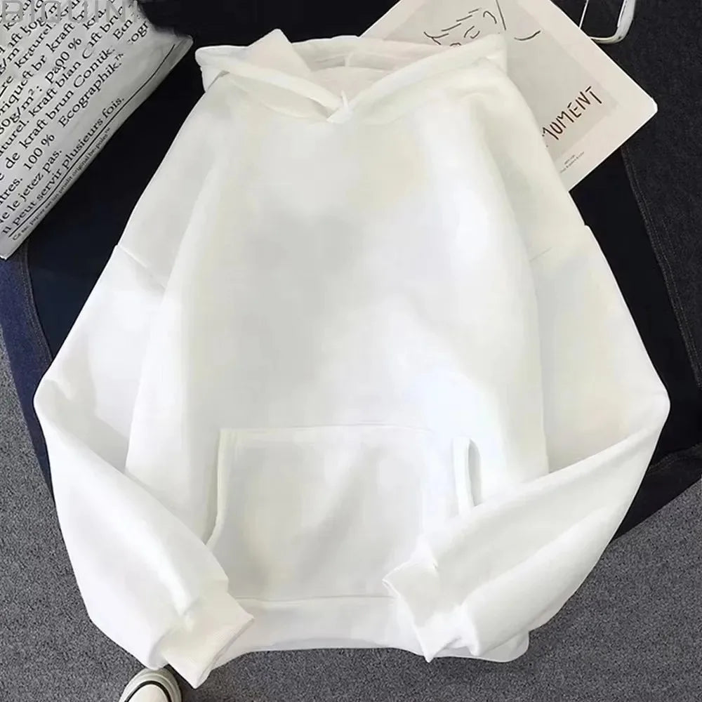 New Print Hoodie Sweasthirt Winter Loose Outerwear Overhead Clothing Spring Autumn Sweatshirt Hoodie Winter Clothes Men Women - ATFH