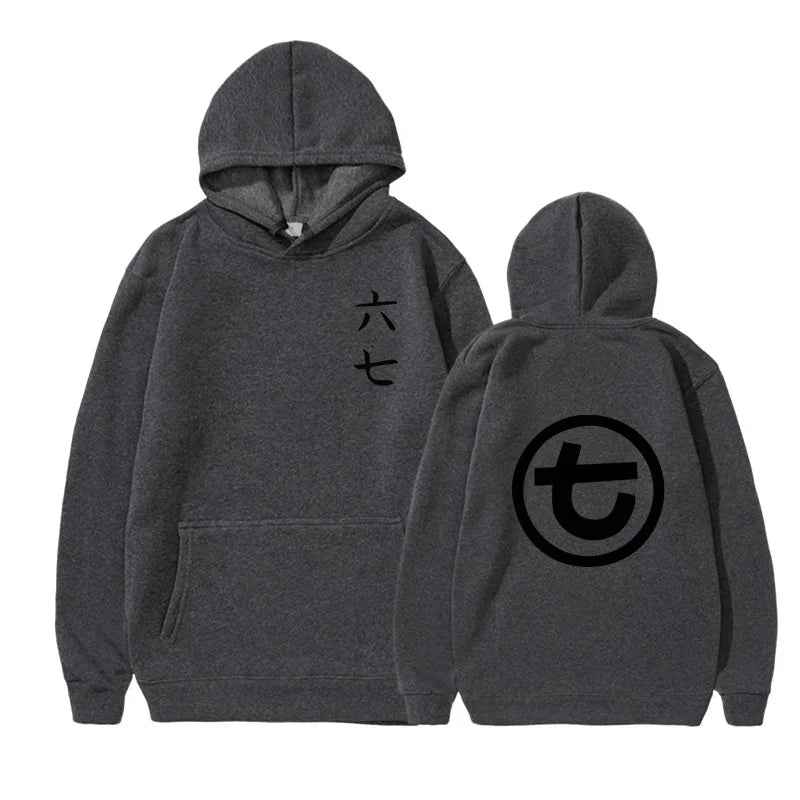 Japanese Anime Sweatshirt Scissor Seven Symbols Killer Seven Hoodie Streetwear Hooded Sweatshirts Casual Hoodies Men Clothing