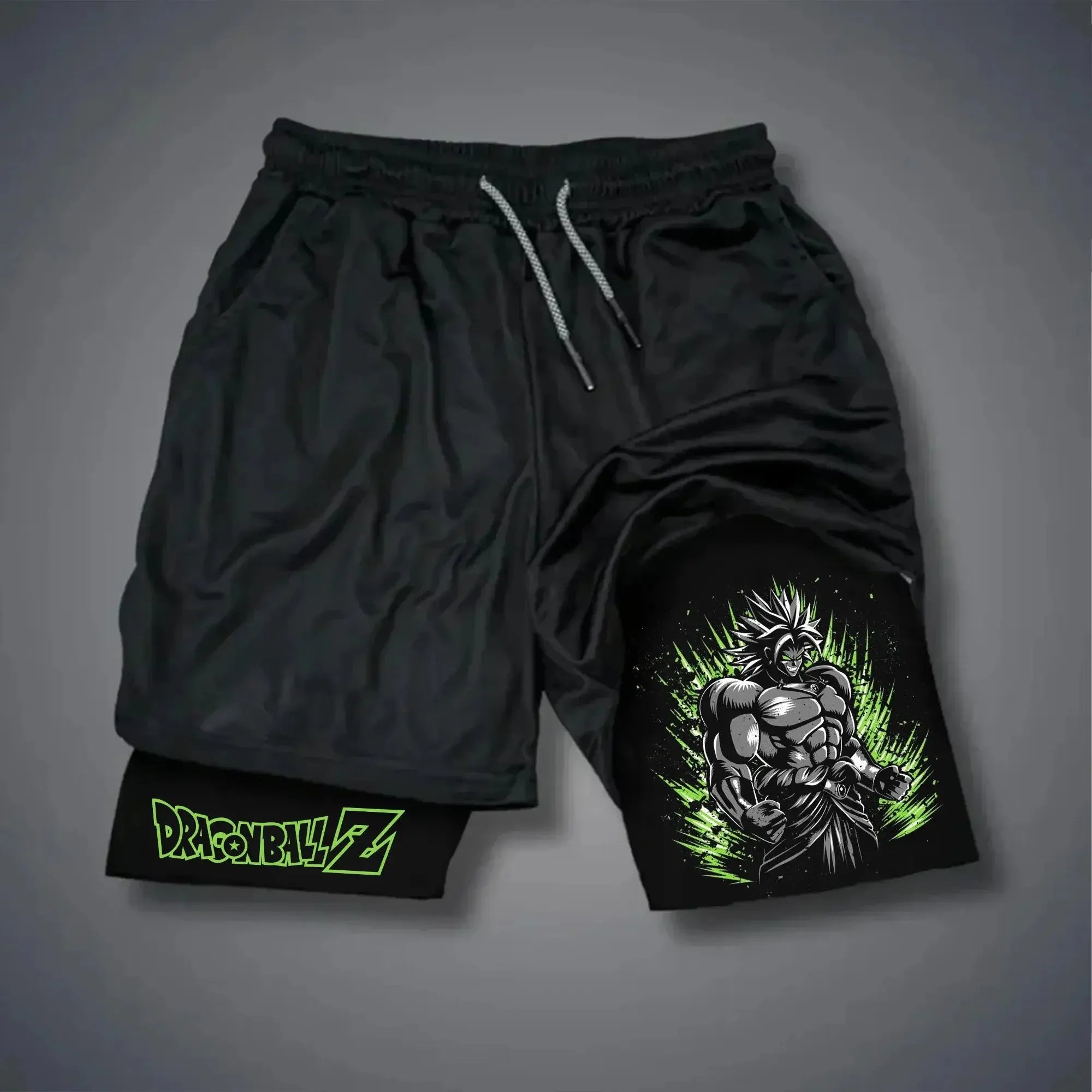 2025 Authentic DBZ Athletic Shorts - Official Shonen Jump Collection, Sweat-Wicking & Lightweight for Cosplay & Gym