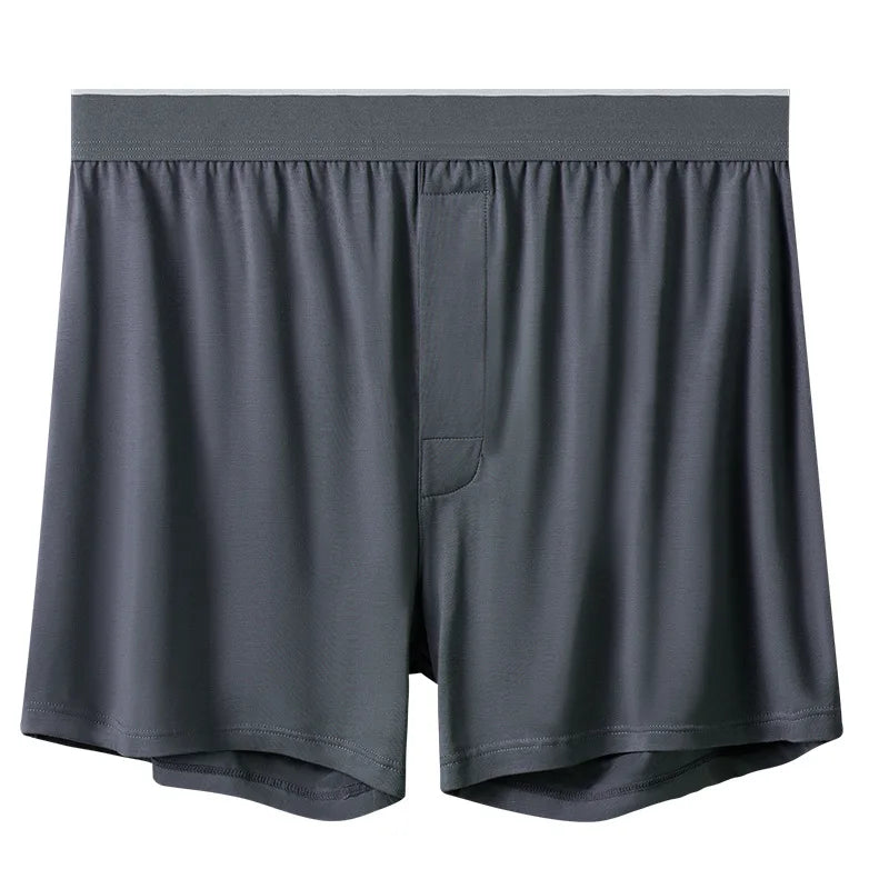 1/2Pcs Modal Mens Aro Pants Seamless Loose Solid Color Breathable Panties Elastic Underwear Boxer Shorts Homewear Underpants