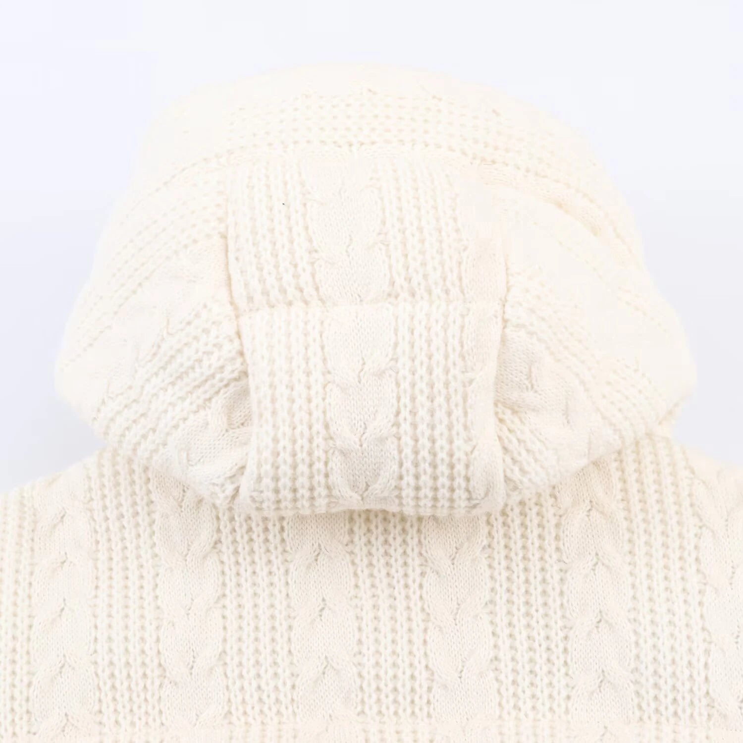 DEEABAE 2025 Winter New Arrival Commuter Stand-Up Collar Eight-Ply Knitted Hooded Thickened Cotton Jacket Coat for Women ATFH