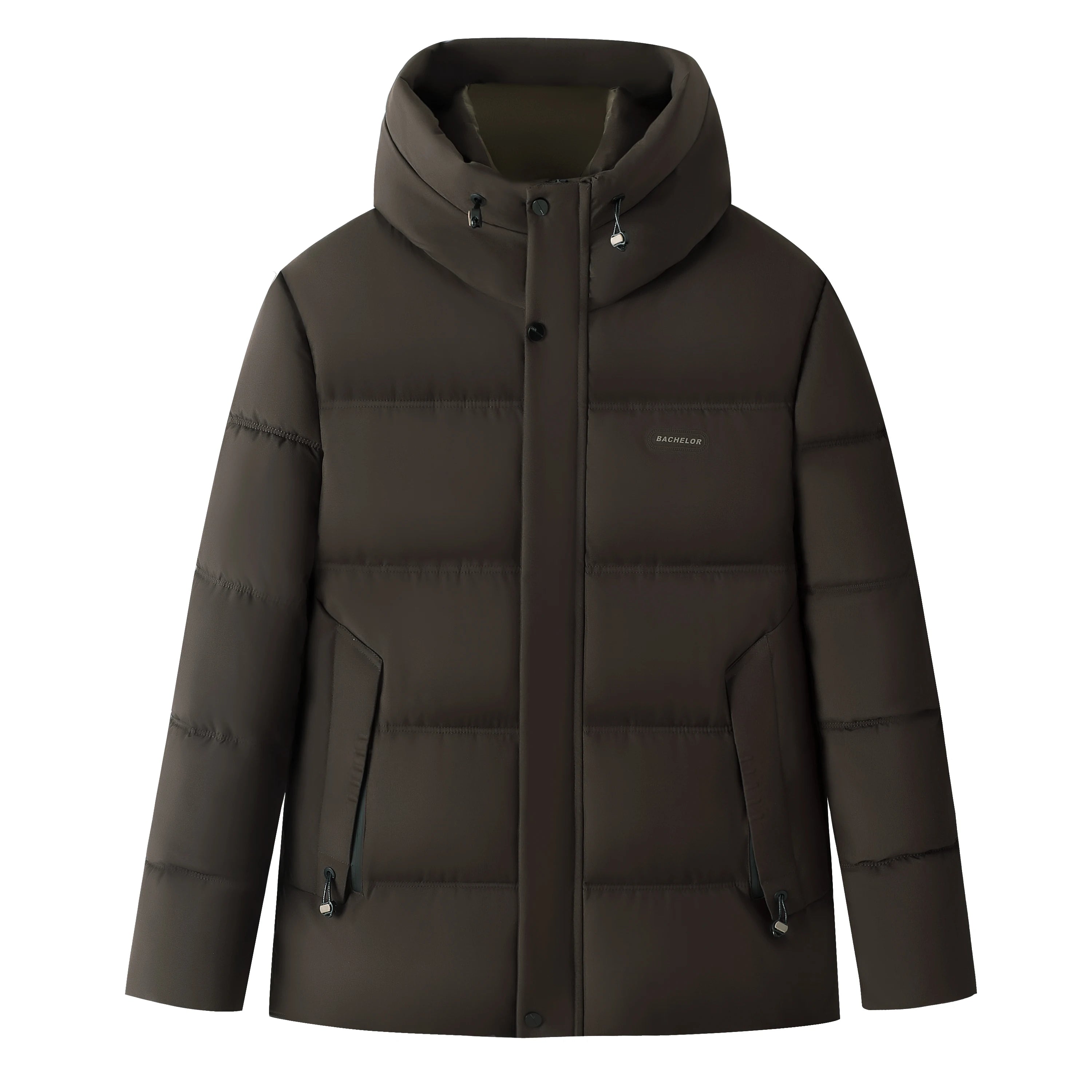 Autumn Winter Men Outdoor Hooded Windbreak Jacket Coats Men Warm Outwear Casual Fashion Solid Parkas Jacket Male Tops