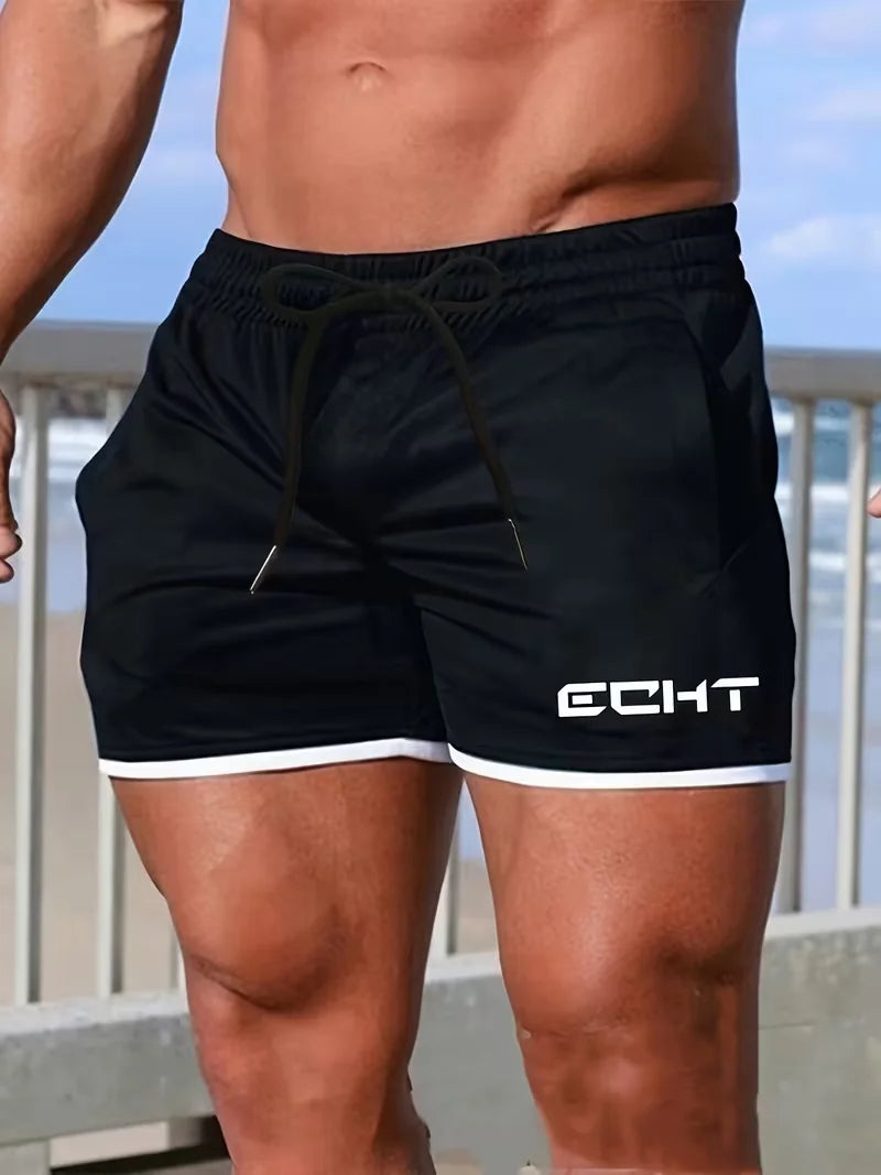 ADED Summer Men Sports Shorts Fitness Basketball Beach Pants Mesh Breathable Bodybuilding Gym Training Shorts Men's Sweatpants