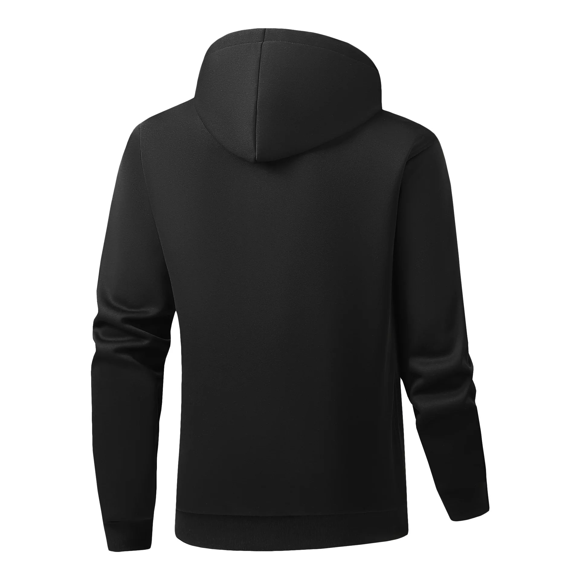 USB Heating Hoodie Jacket Men Zipper Hoodie Autumn Winter Warm 17 Zones Electric Heated Hoodies Jackets Male - ATFH