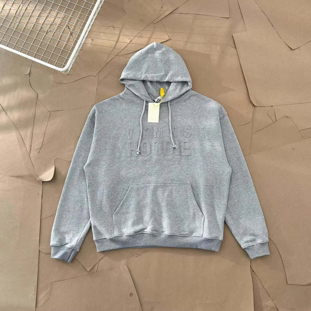 2025FW Best Vesion VTRN HUB Website Logo Printed Women Men Hooded Sweatshirt Hoodies Hiphop Oversized Men Cotton Hoodie Pullover - ATFH