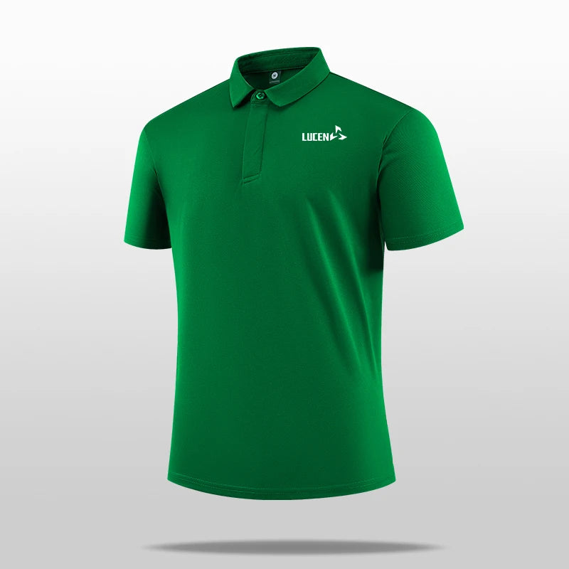 LUCEN Summer fashion high-quality POLO shirts outdoor casual sports short-sleeved T-shirts Tops Breathable Tees