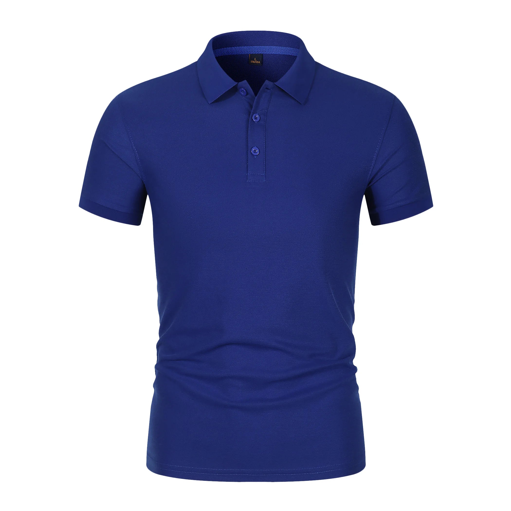 2026 Hot Sale Men's Summer Casual Breathable Comfortable Polo Shirt Men's Solid Color High Quality Short Sleeve T-Shirt