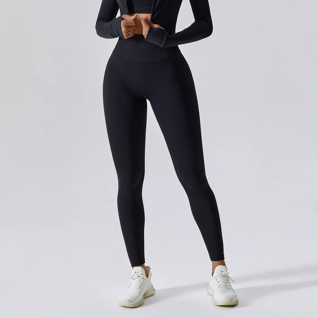 Women's Gym Push Up Yoga Pants Nude Feeling Sports Clothes Elastic High Waist Buttock Lifting Sports Fitness Tight Sweatpants - ATFH