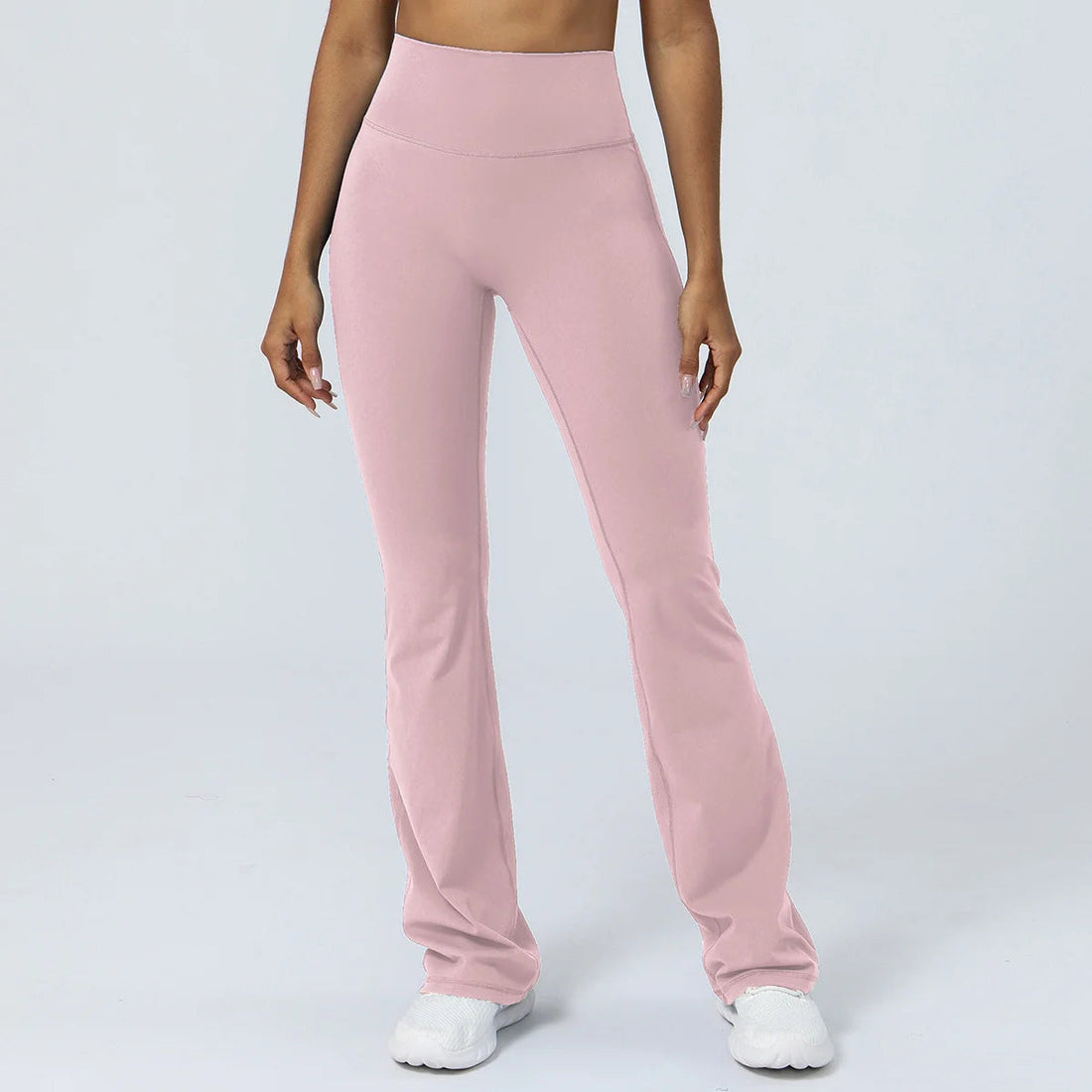 Women Yoga Flare Leggings High Waist Dance Pilates Fitness Gym Buttock Lifting Workout Wide-Leg Pants Outdoor Train Sport Tights ATFH