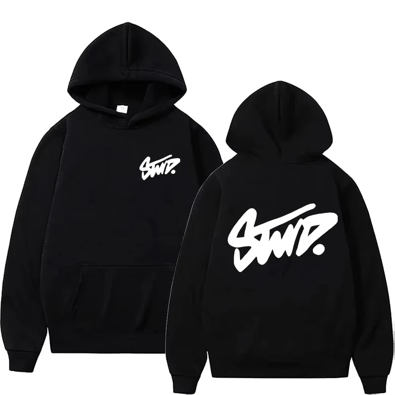 2026New Men's Hoodie Casual Fashion Pullover Sweatshirt Soft & Comfortable High-Quality Plus Size Autumn Winter Letter Print Top
