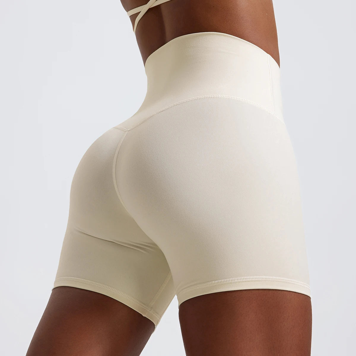 Summer Super Soft Fabric Yoga Clothing Push Up Gym Shorts Women High Waist Sports Leggings Higher Quality Workout Cycling Shorts Tahsi Fashion House