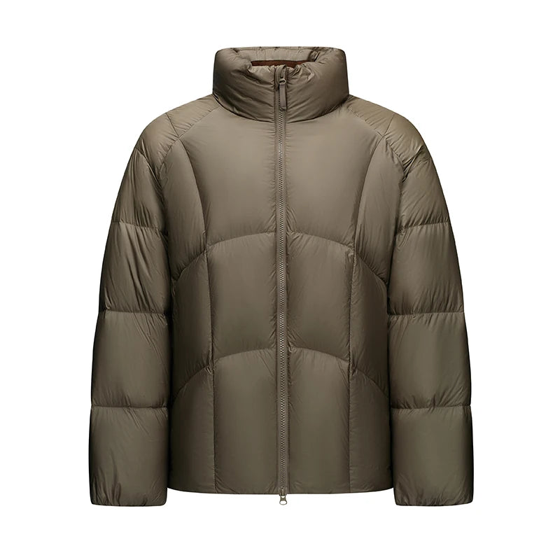 Semir Men Down Jacket 90 Percent Down Fill Stand Collar Modern Style Loose Fit 2026 New Winter Daily Wear Urban Casual Style