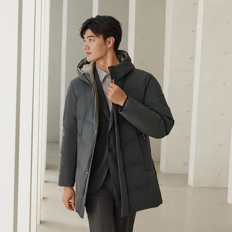 BOSIDENG 90% down jacket for men Winter Jacket Goose Down Jacket thicken warm outwear Puffer Jacket