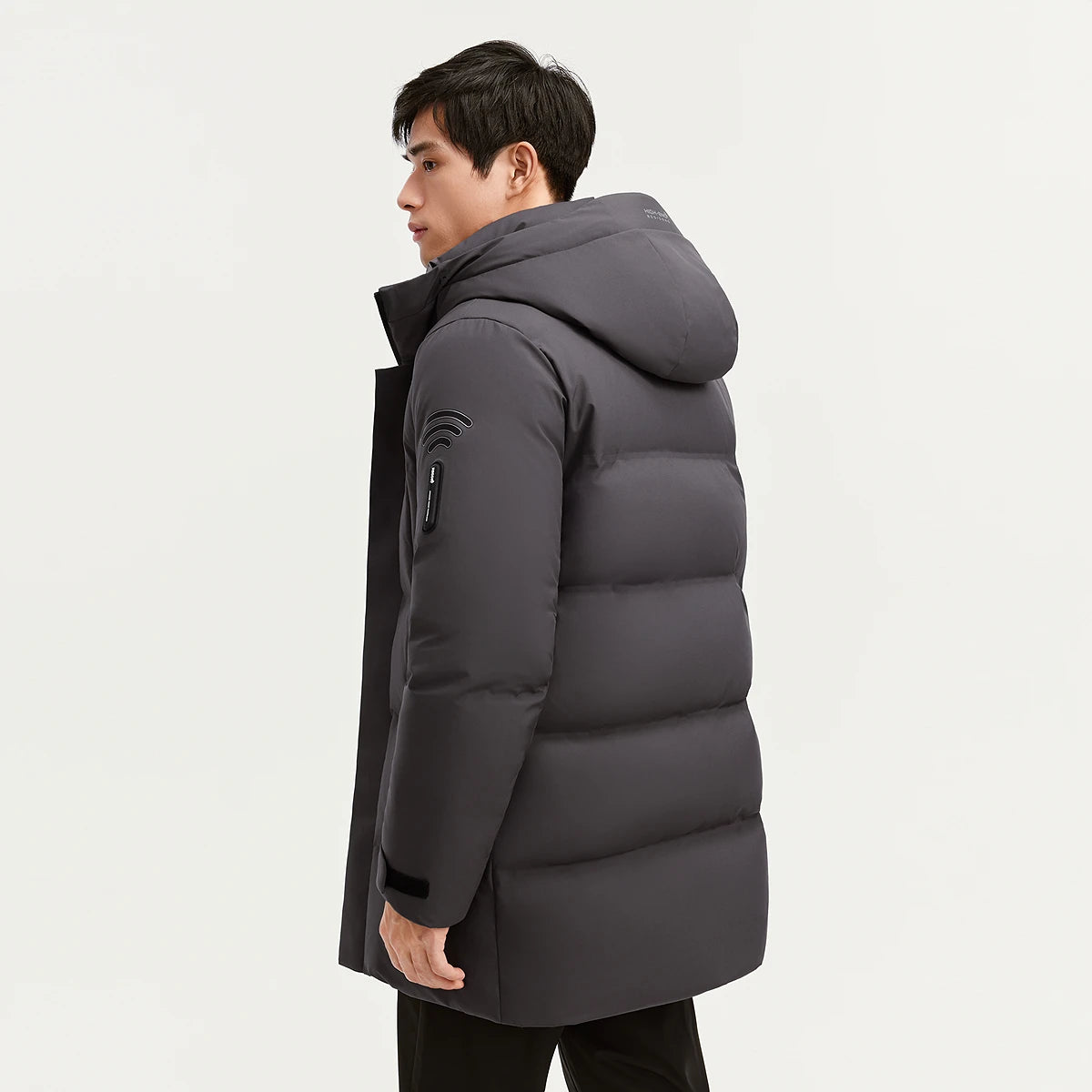 BOSIDENG High Tech Windstopper Mens Winter Parka RECCO System 800 Goose Down Insulated Jacket Waterproof Outdoor Snow Mountain